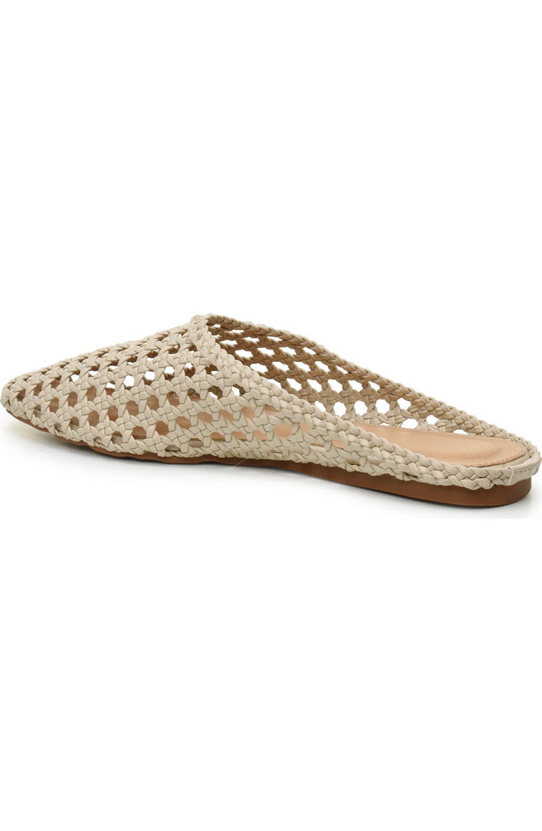 Nicole Miller Woven Mule, Alternate, color, Beige