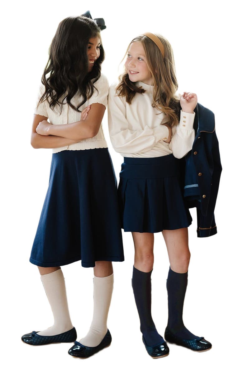 Girls' Ponte Drop Waist Skort, Toddler