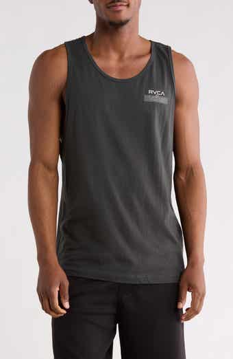 RVCA Double Box Logo Cotton Tank