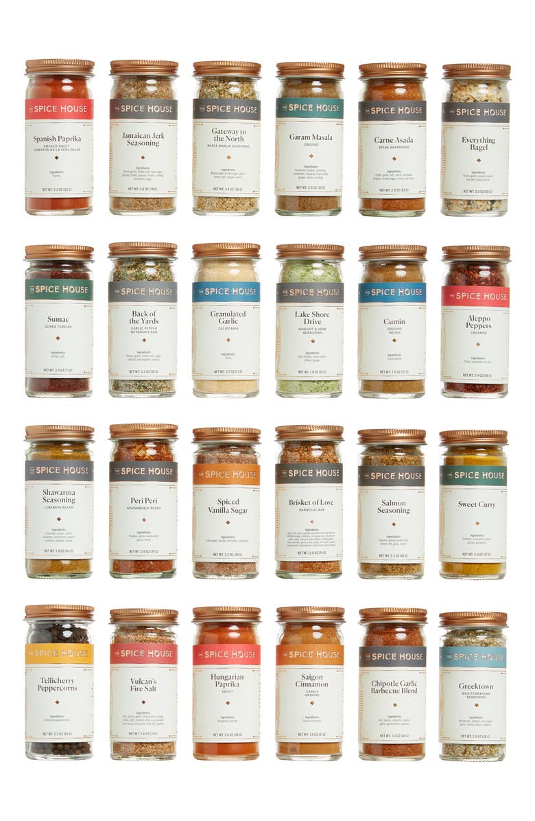 THE SPICE HOUSE Best of Spice House 24-Piece Spice Collection, Main, color, 