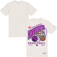 New Era Men's New Era  Cream Minnesota Timberwolves Oversized City Edition Remix Vintage T-Shirt