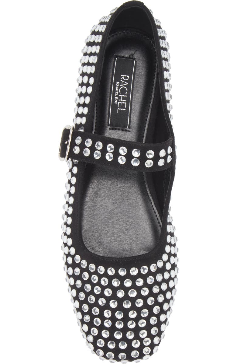 RACHEL Rachel Roy Crystal Embellished Mary Jane Flat, Alternate, color,