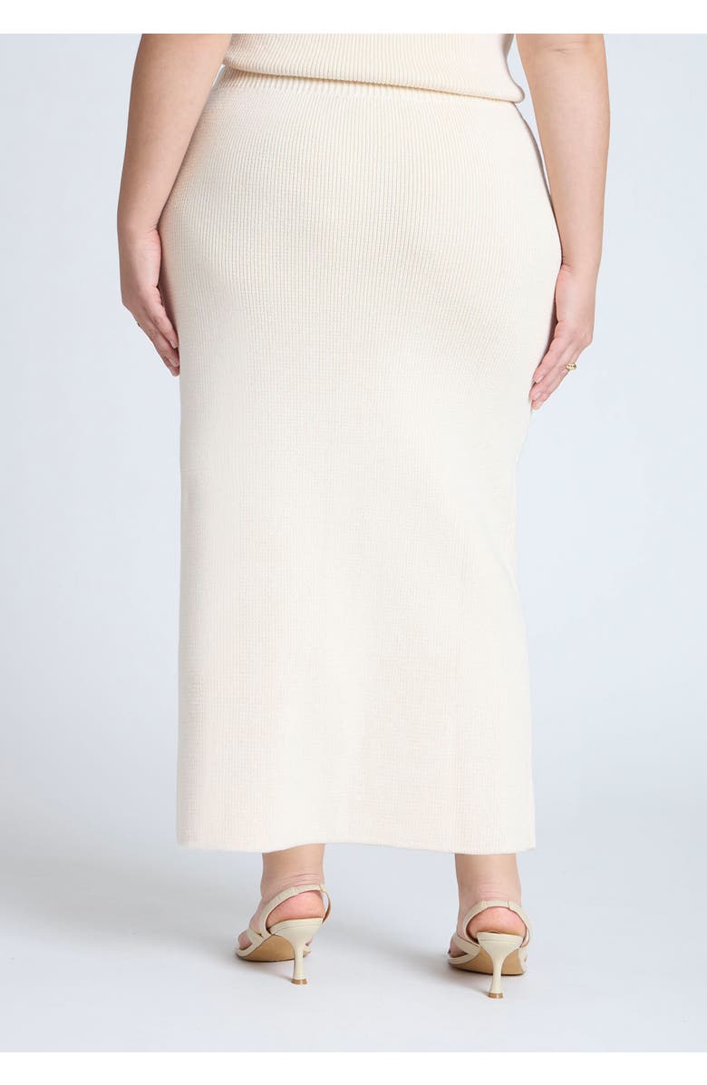 ELOQUII Sweater Midi Skirt, Alternate, color,
