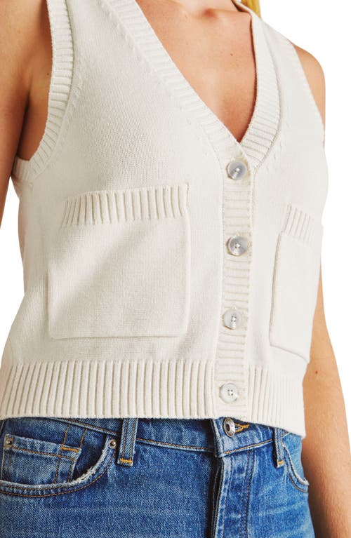 Splendid Rosie Sweater Vest In Neutral