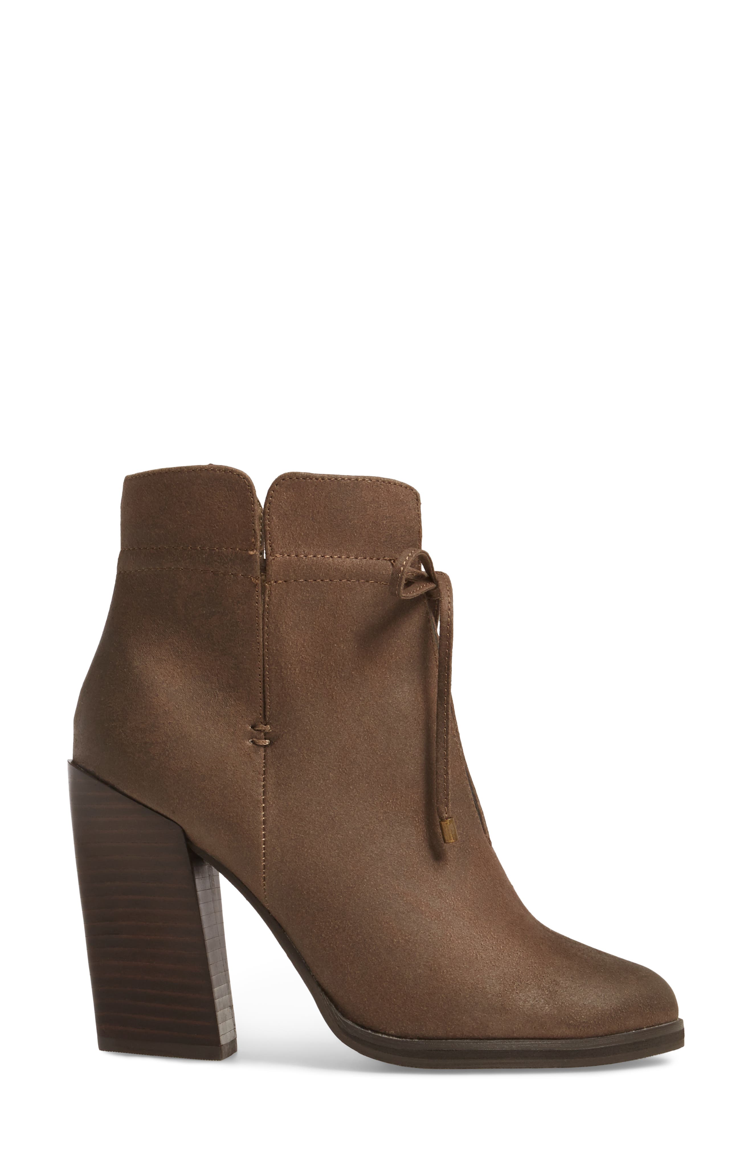 Chick Flick Bootie, Alternate, color, TAUPE FAUX LEATHER