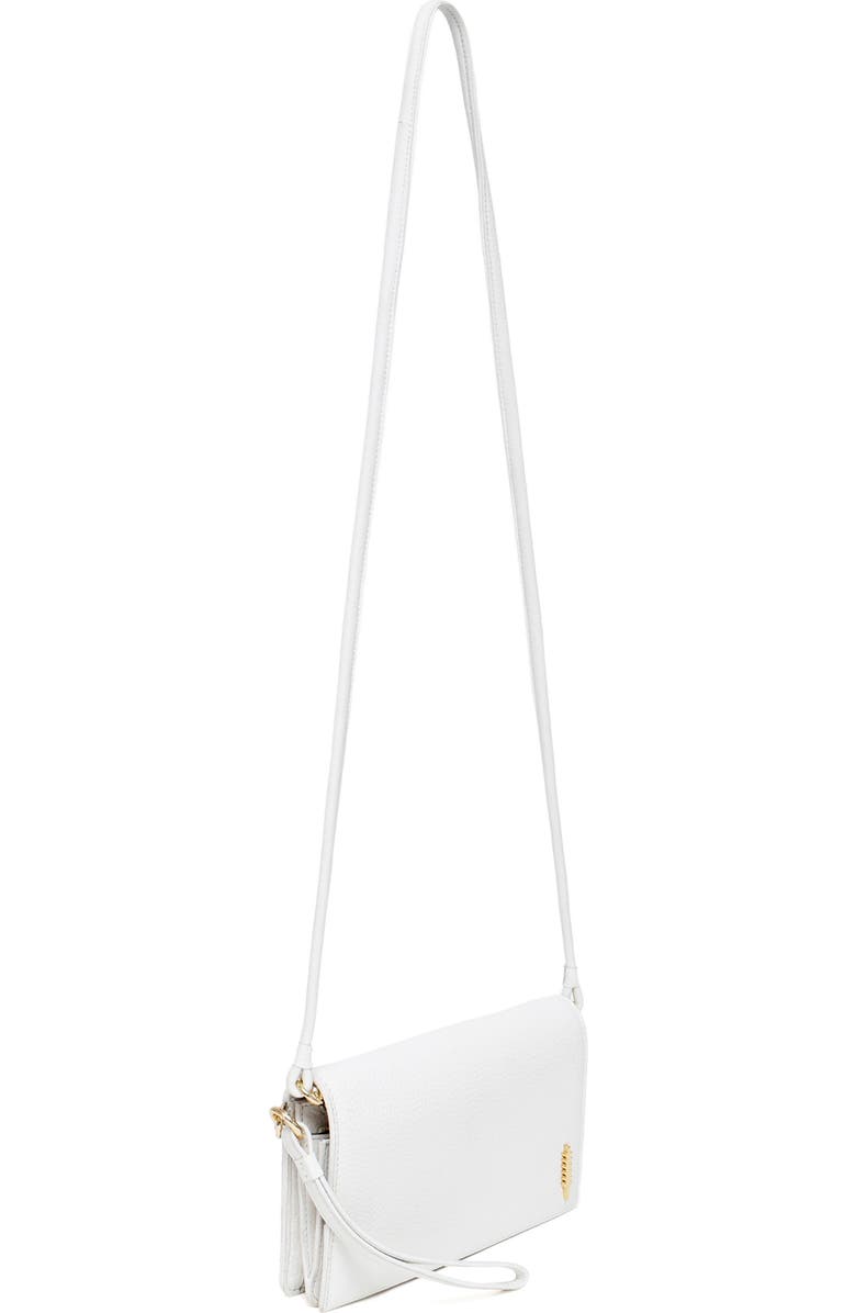 Thacker Aris Soft Pebble Crossbody Bag, Alternate, color, White