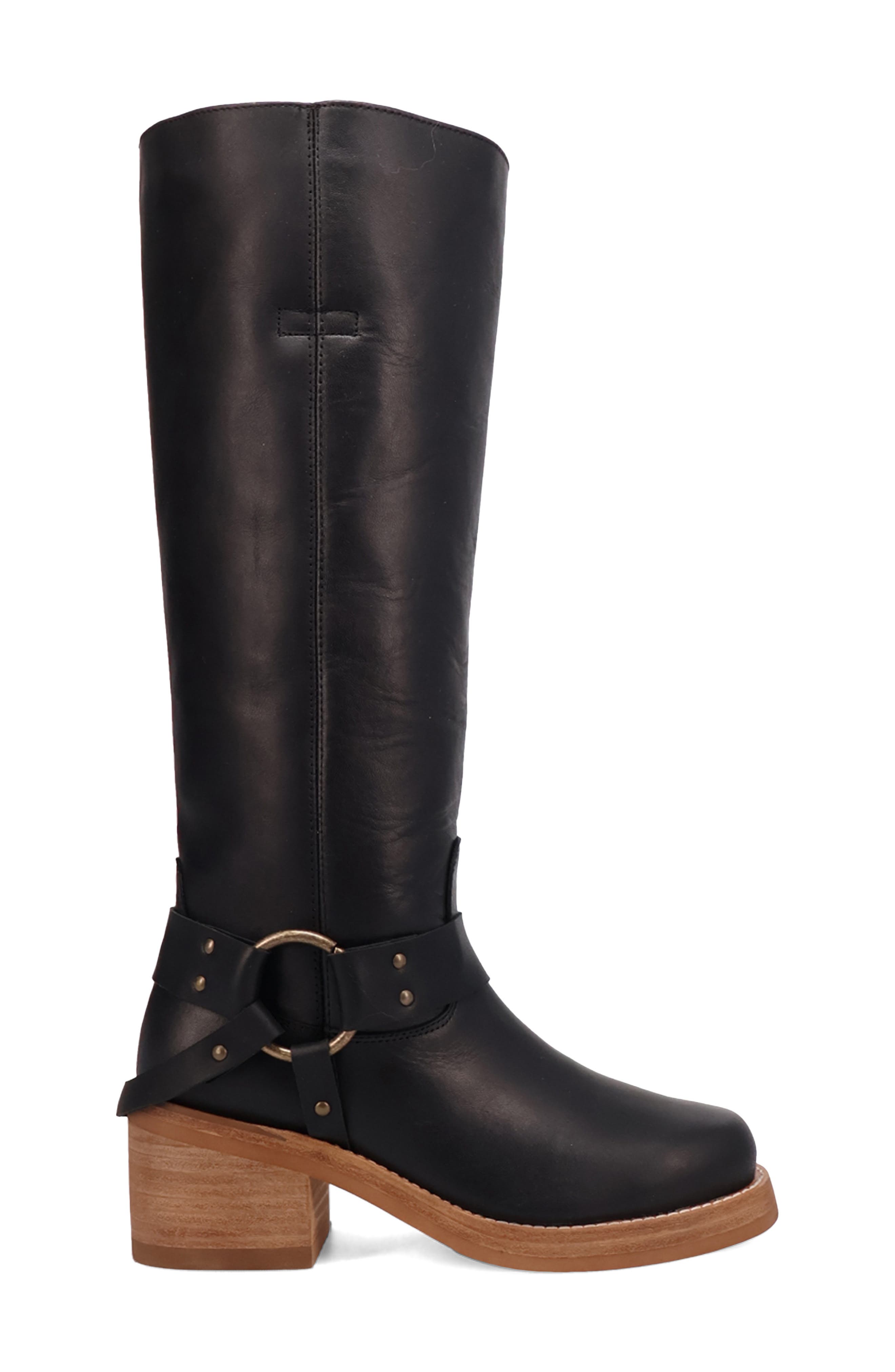Dingo Casbah Knee High Boot, Alternate, color, Black