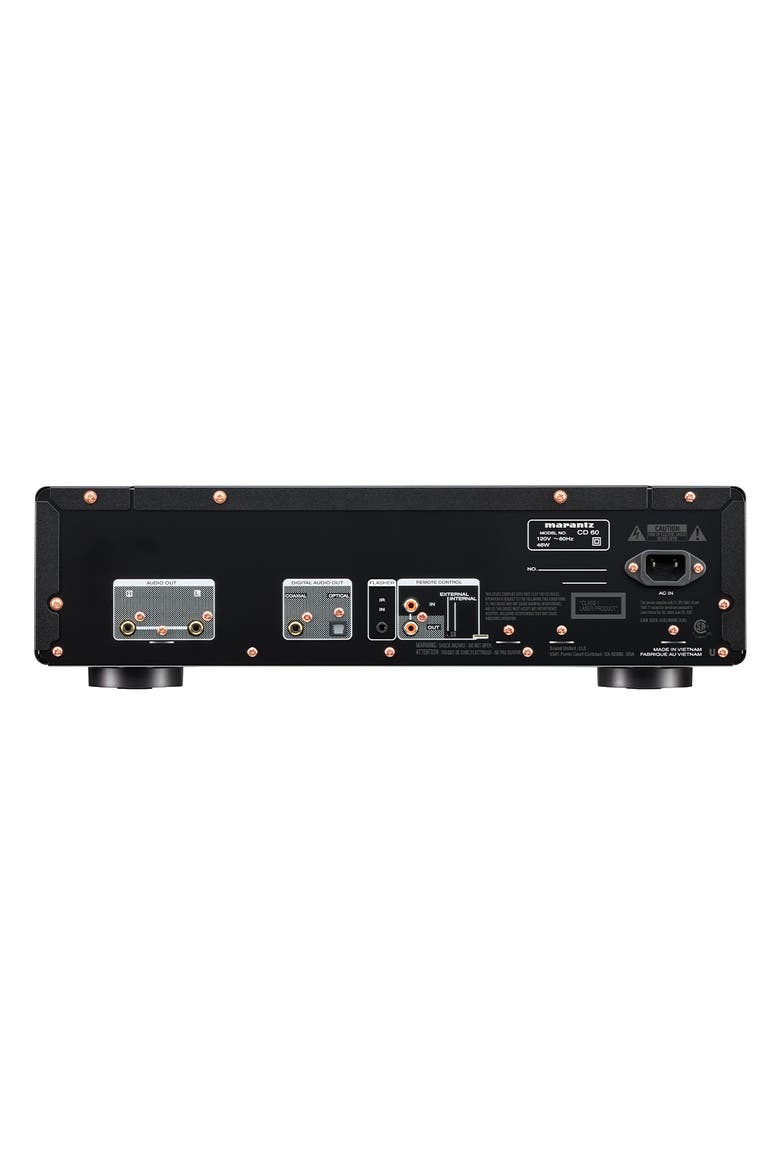 CD 60 CD Player, Alternate, color, Black