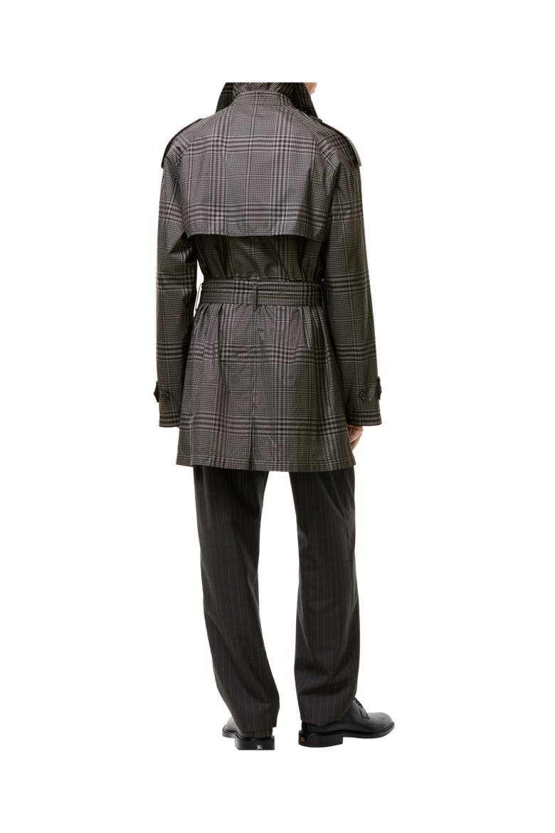 Mid-length Silk Leadenham Trench Coat, Alternate, color, Concrete grey