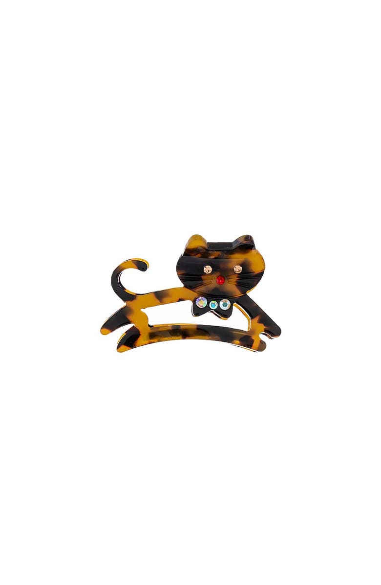 BY ADINA EDEN Jumping Cutout Cat Hair Claw Clip, Main, color, 