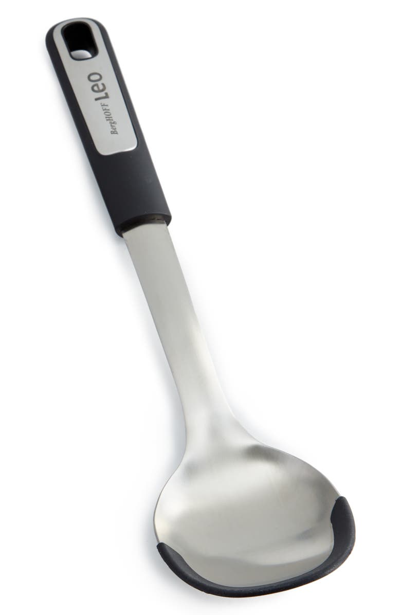 BergHOFF Leo Graphite 13.5-Inch Serving Spoon, Alternate, color, Black