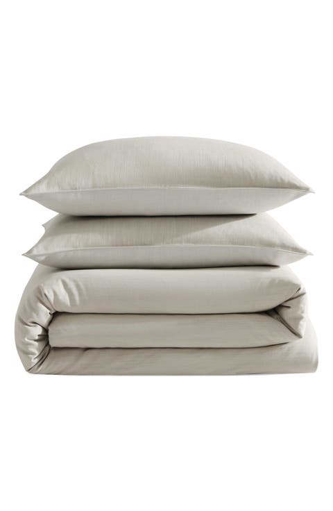 Reversible Tencel® Lyocell Duvet Cover & Sham Set