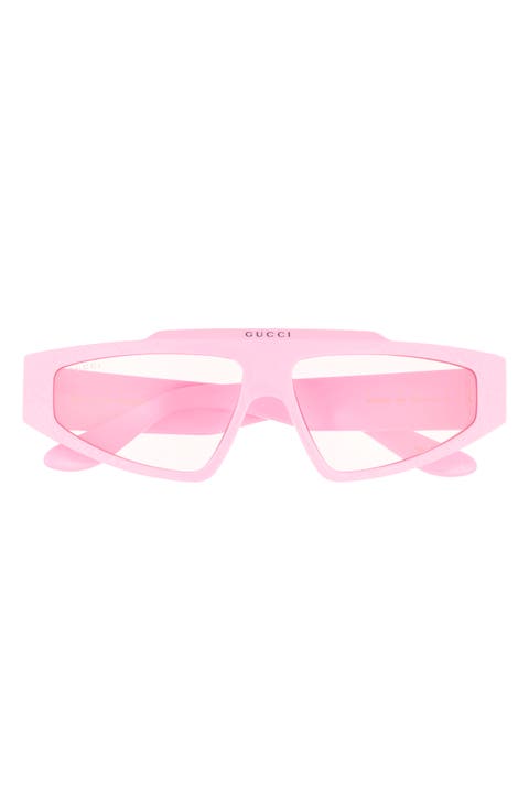 GG1591S Pink 58mm Shield Sunglasses