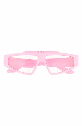 GG1591S Pink 58mm Shield Sunglasses
