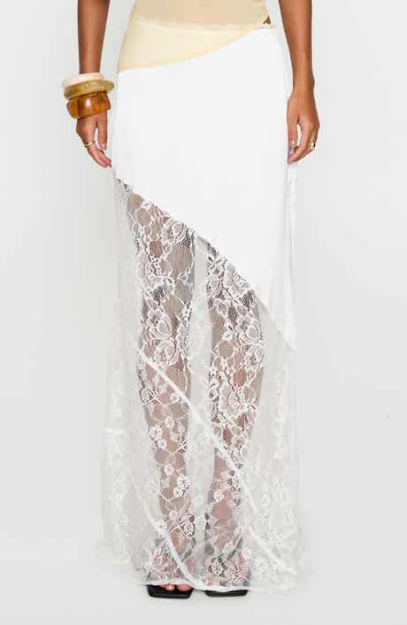 Castelli Lace Maxi Skirt