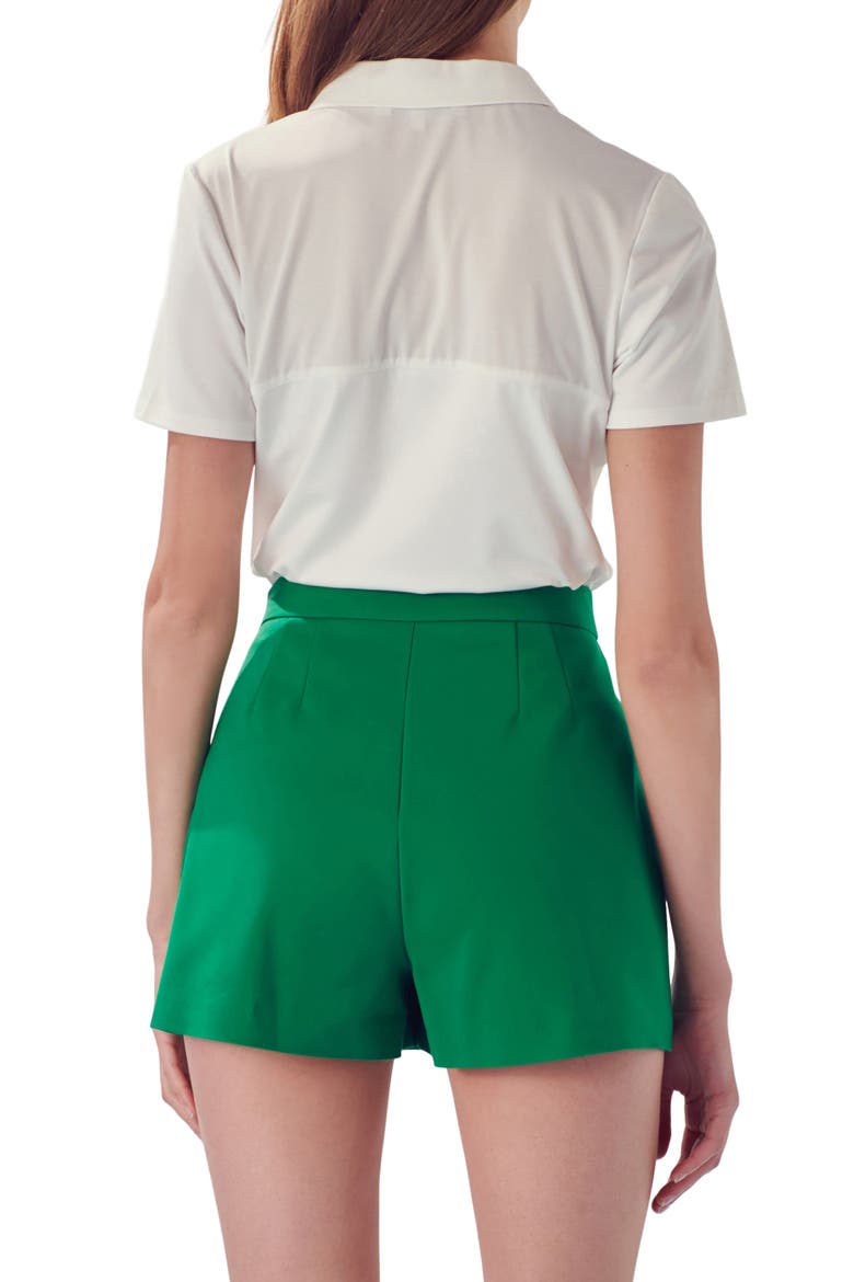 Stretch Polo, Alternate, color, WHITE