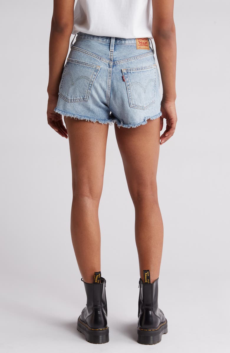 Levi's<sup>®</sup> 501<sup>®</sup> Original Cutoff Denim Shorts, Alternate, color, Micro Vibes Short