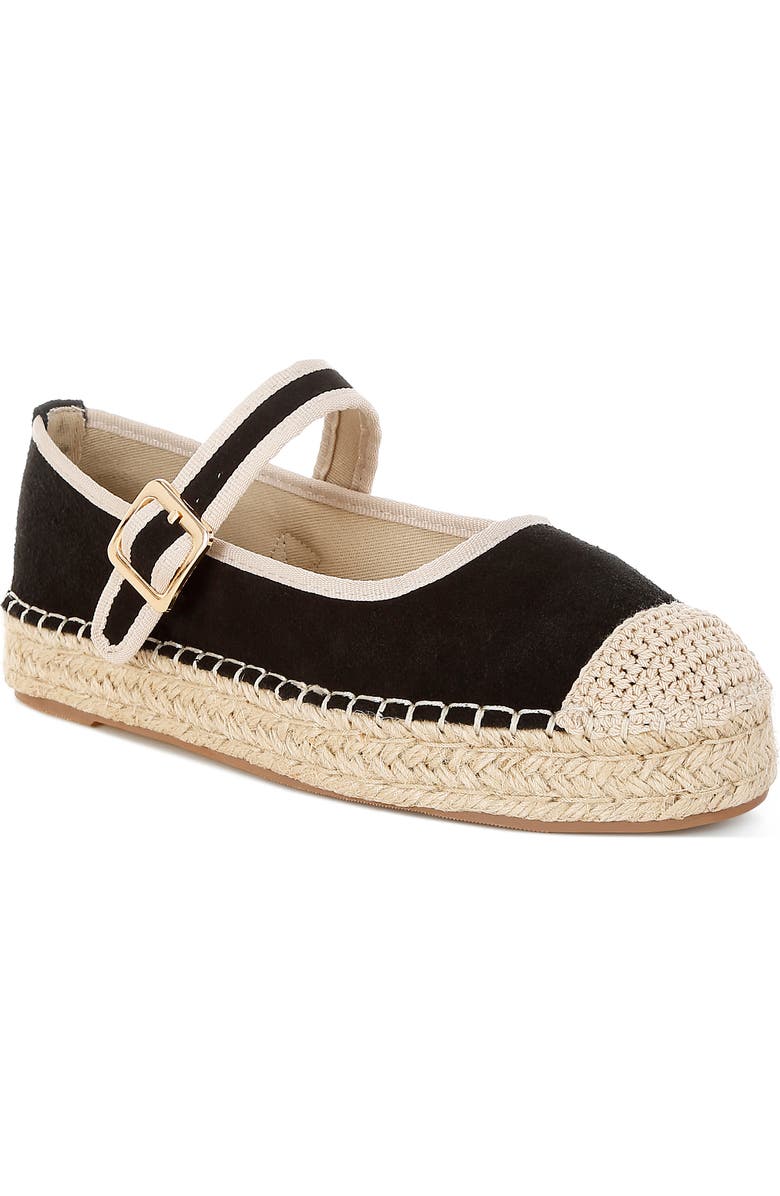 Rag & Co Bolean Espadrille Mary Jane Flat, Main, color,