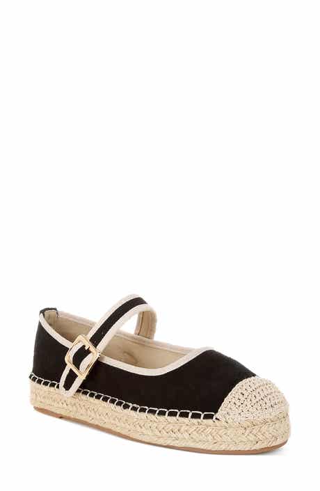Rag & Co Bolean Espadrille Mary Jane Flat