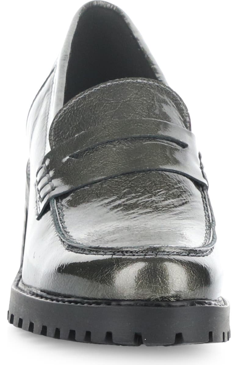 Bos. & Co. Innas Loafer Pump, Alternate, color, Pewter Mascara Pat