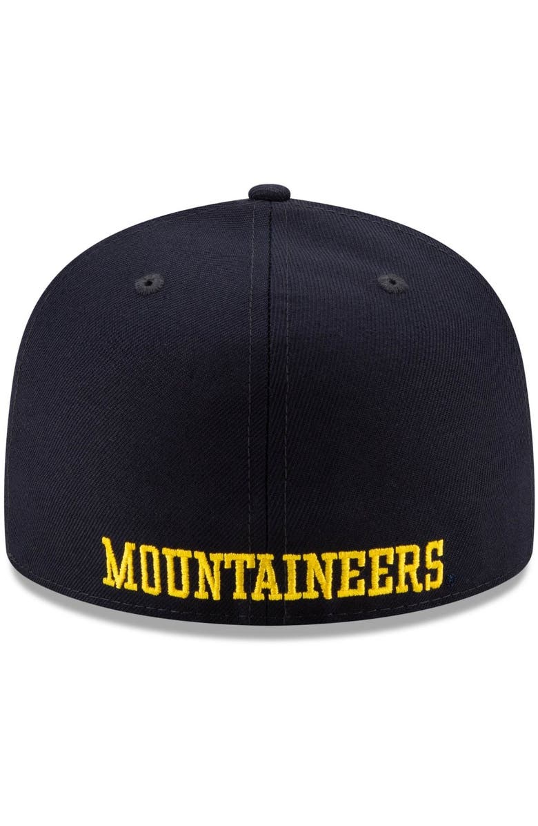 New Era Men's New Era Navy West Virginia Mountaineers Basic 59FIFTY Team Fitted Hat, Alternate, color, 