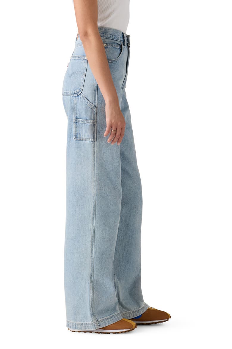 Cinch Baggy Carpenter Jeans, Alternate, color, SUMMER JOB STONE