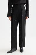 Scotch & Soda Raine Studded High Waist Wide Leg Pants