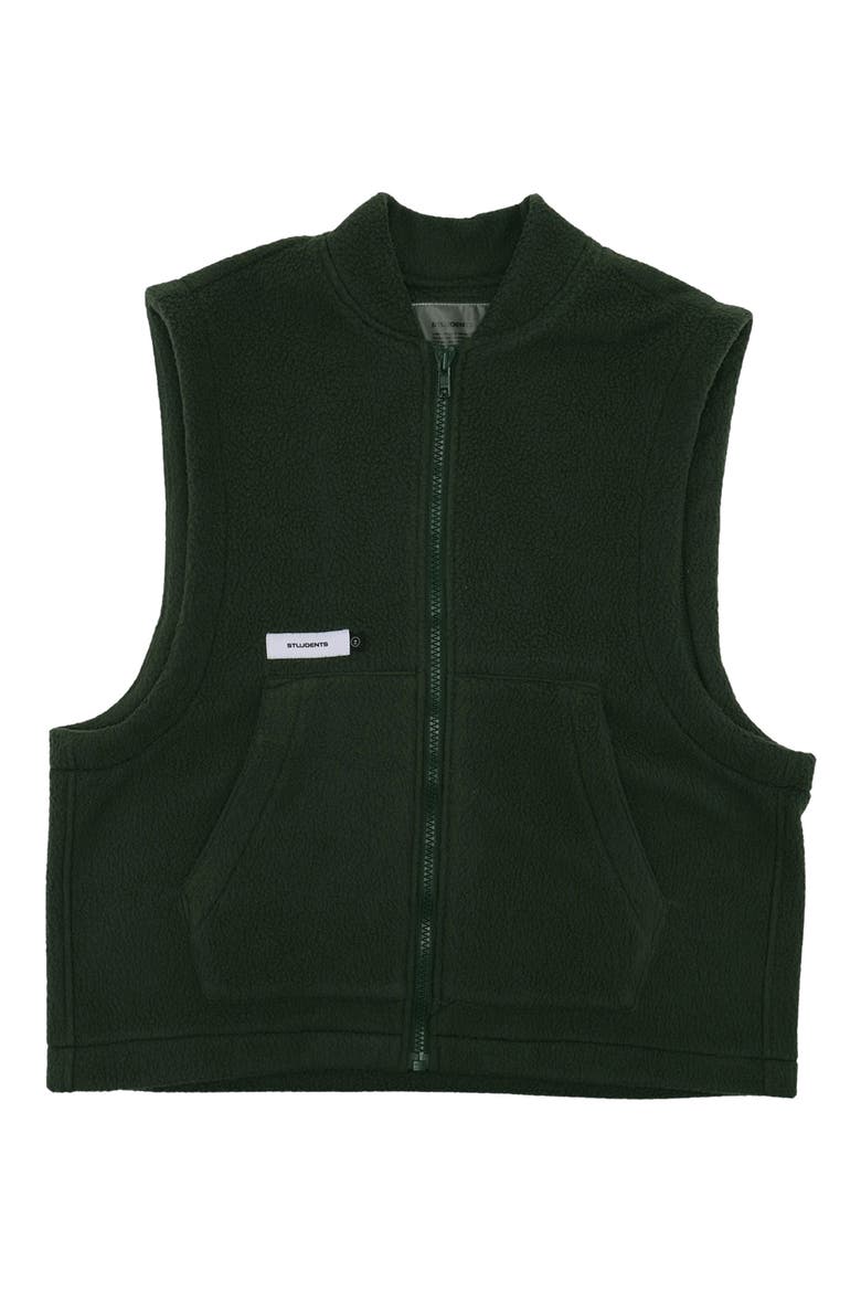 Turner High Pile Fleece Vest, Alternate, color, HUNTER
