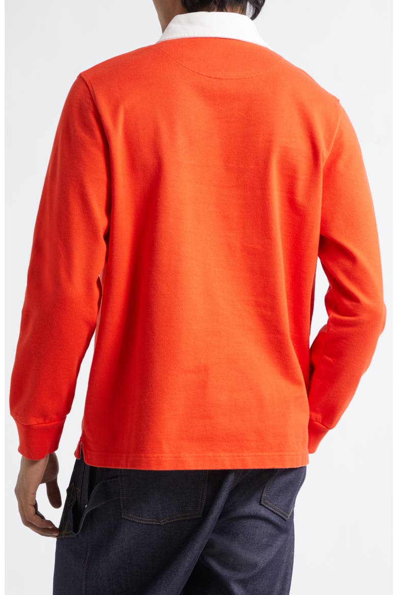 Super Speed Rugby Polo, Alternate, color, BRIGHT RED