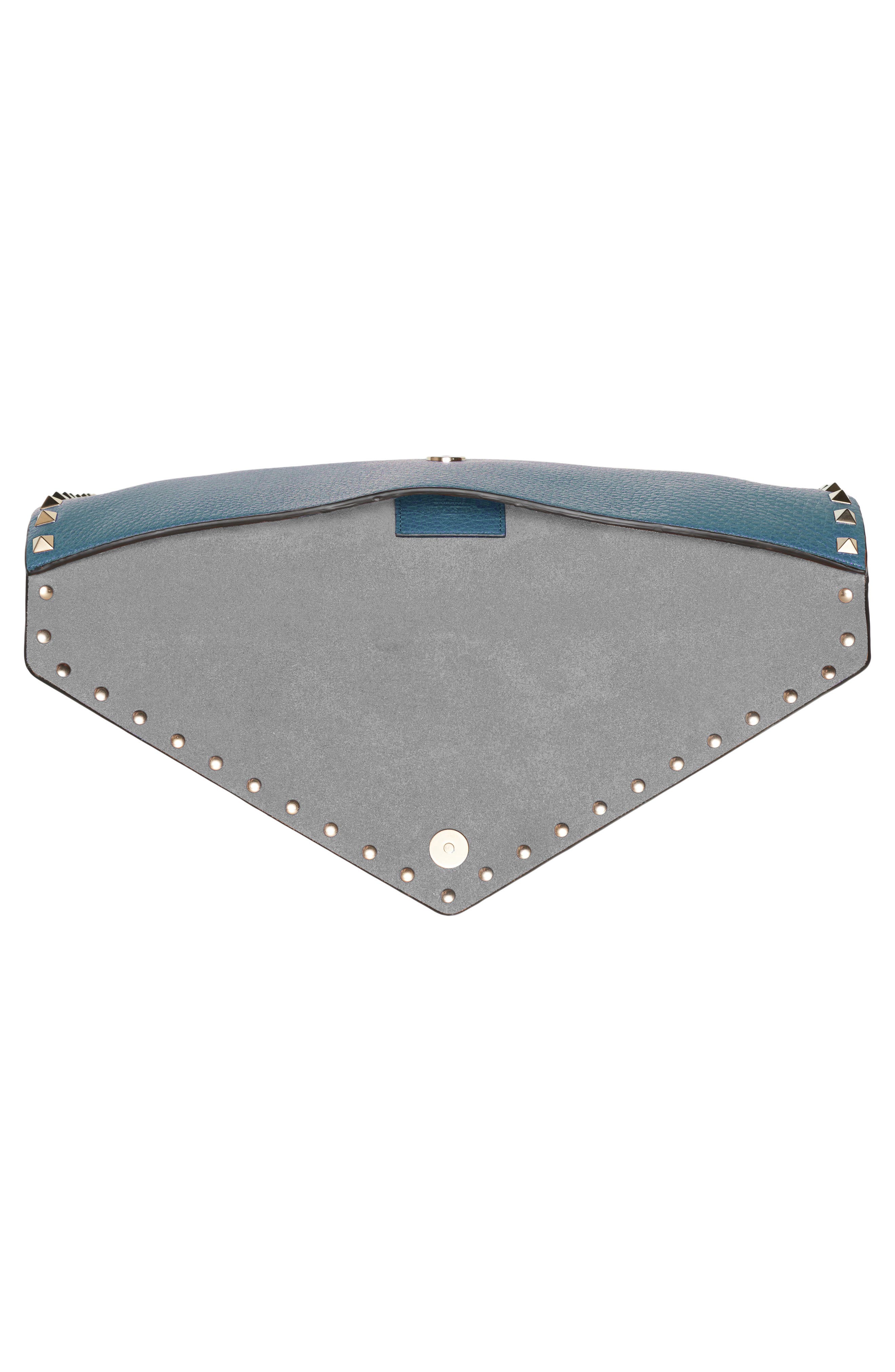 Valentino Garavani Large Rockstud Leather Envelope Pouch (Women ...