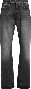 Versace Loose Fit Stonewash Denim Jeans