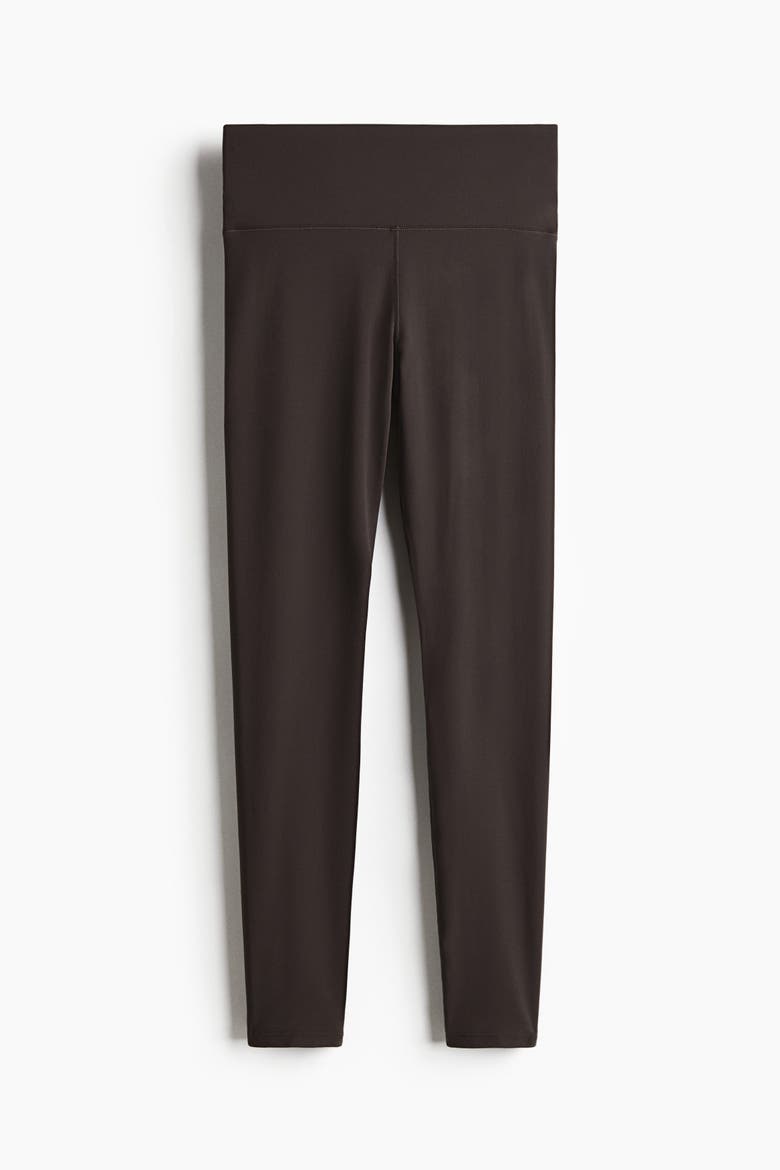 Yoga Leggings With Softmove Lycra®, Alternate, color, Dark brown