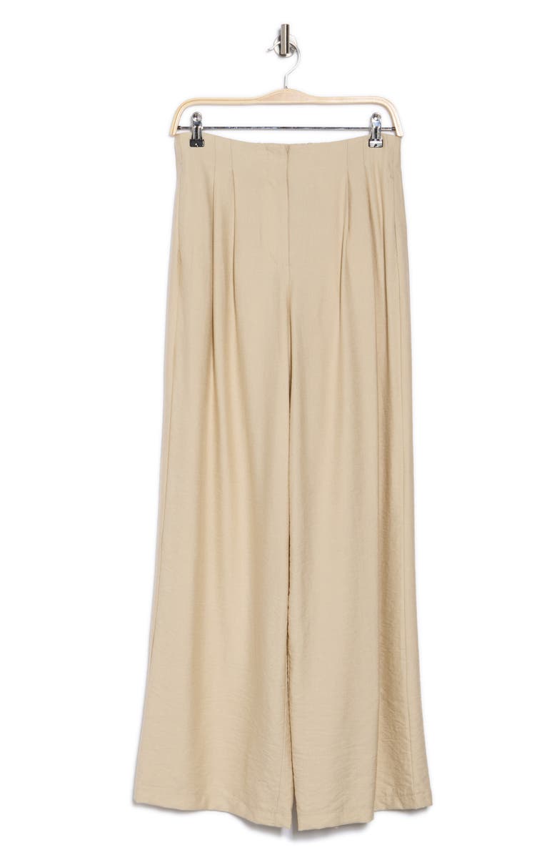 Textured Wide Leg Pants