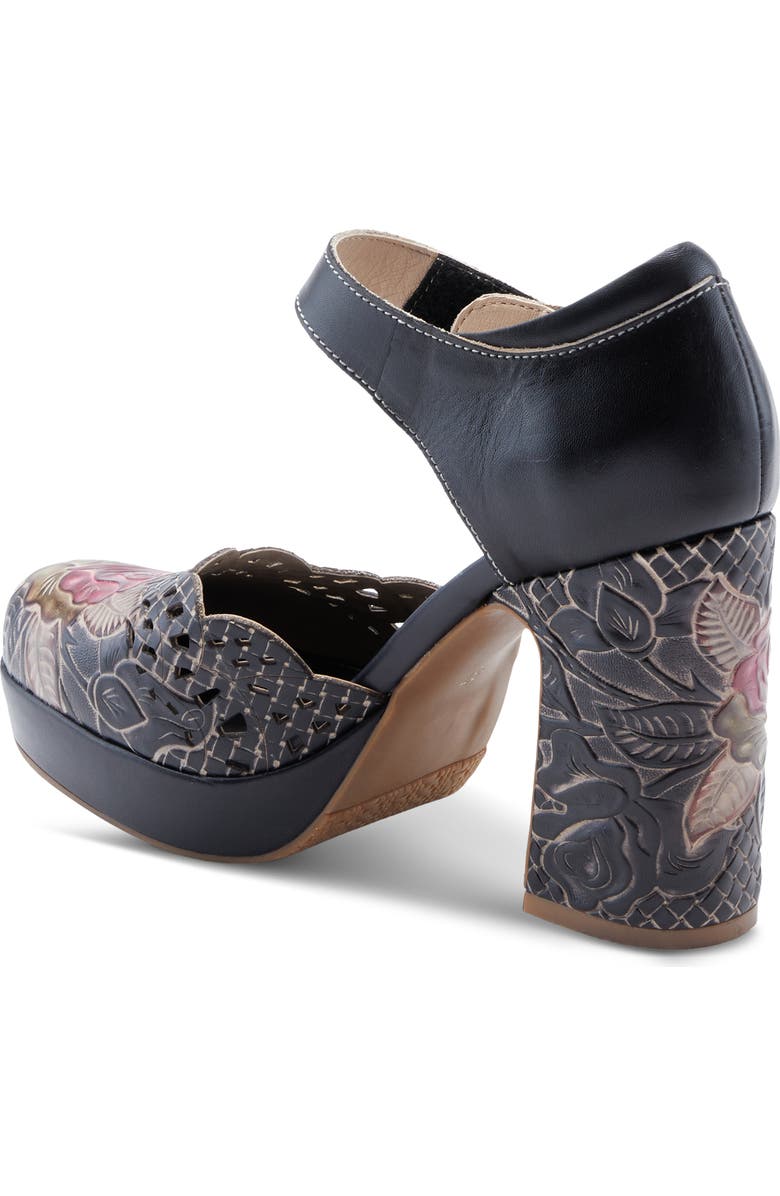 L
Artiste by Spring Step Debbihary Mary Jane Platform Pump, Alternate, color, Black Multi
