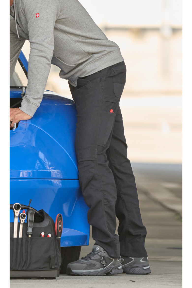 Double Front Work Pants e.s.iconic, Alternate, color, Black