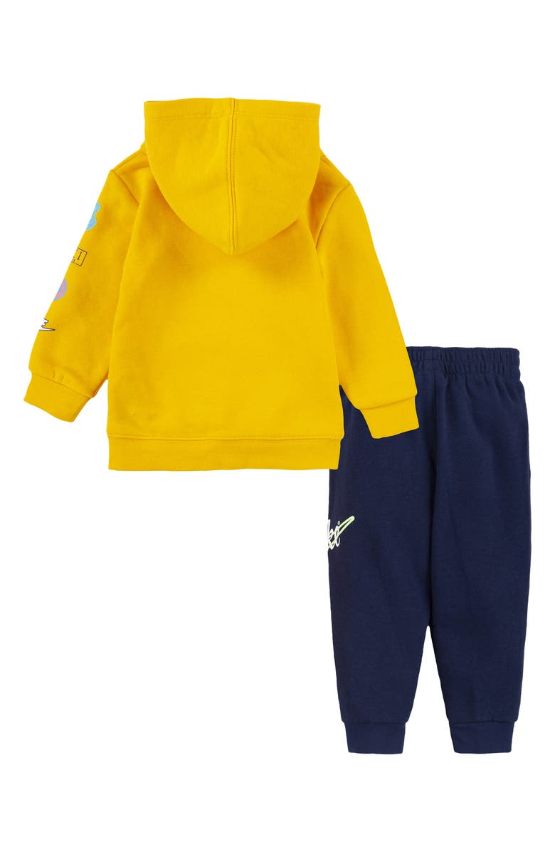 Nike Flower Child Hoodie & Joggers Set, Alternate, color, Midnight