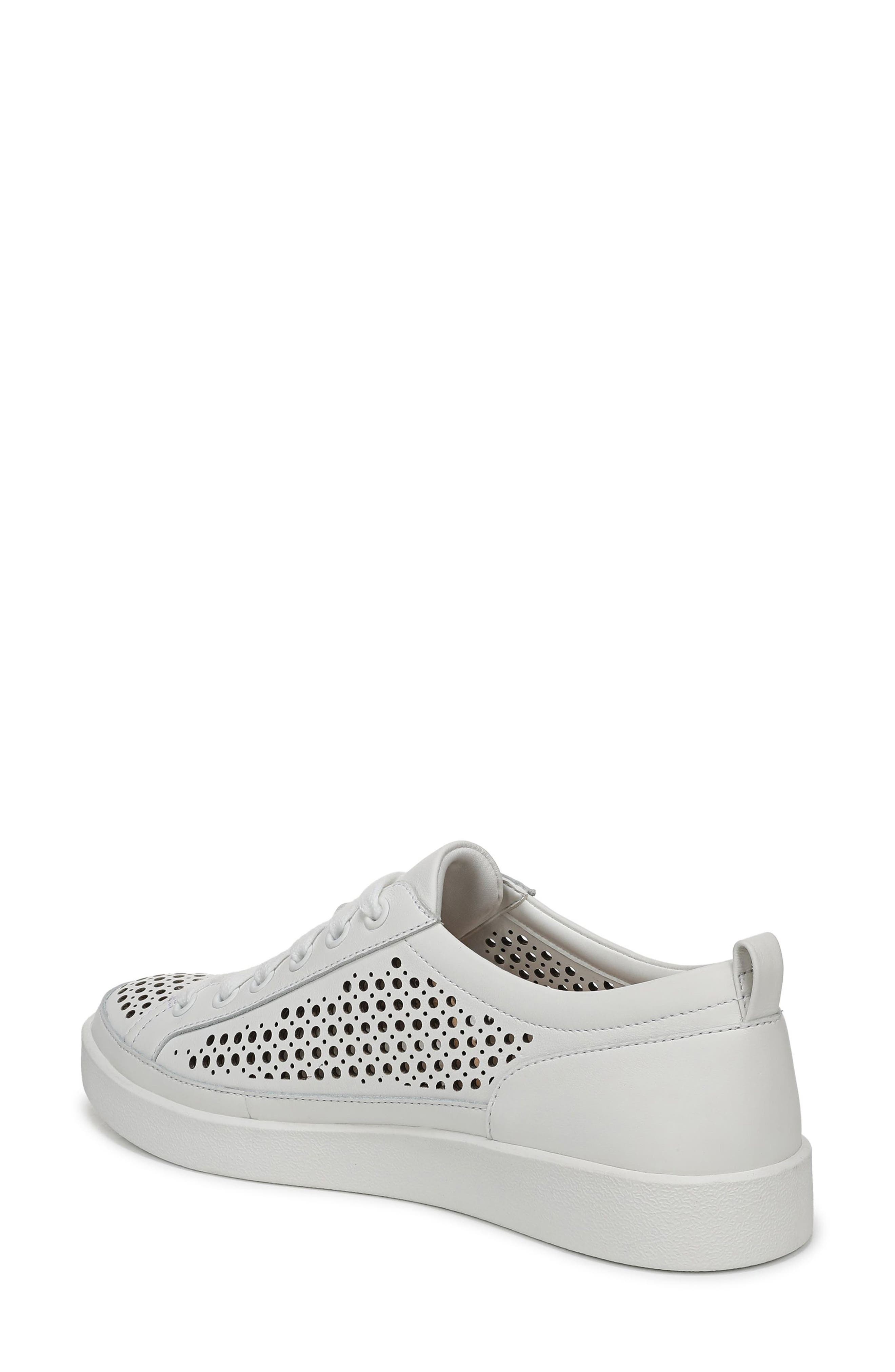 Winny Perf Sneaker, Alternate, color, WHITE