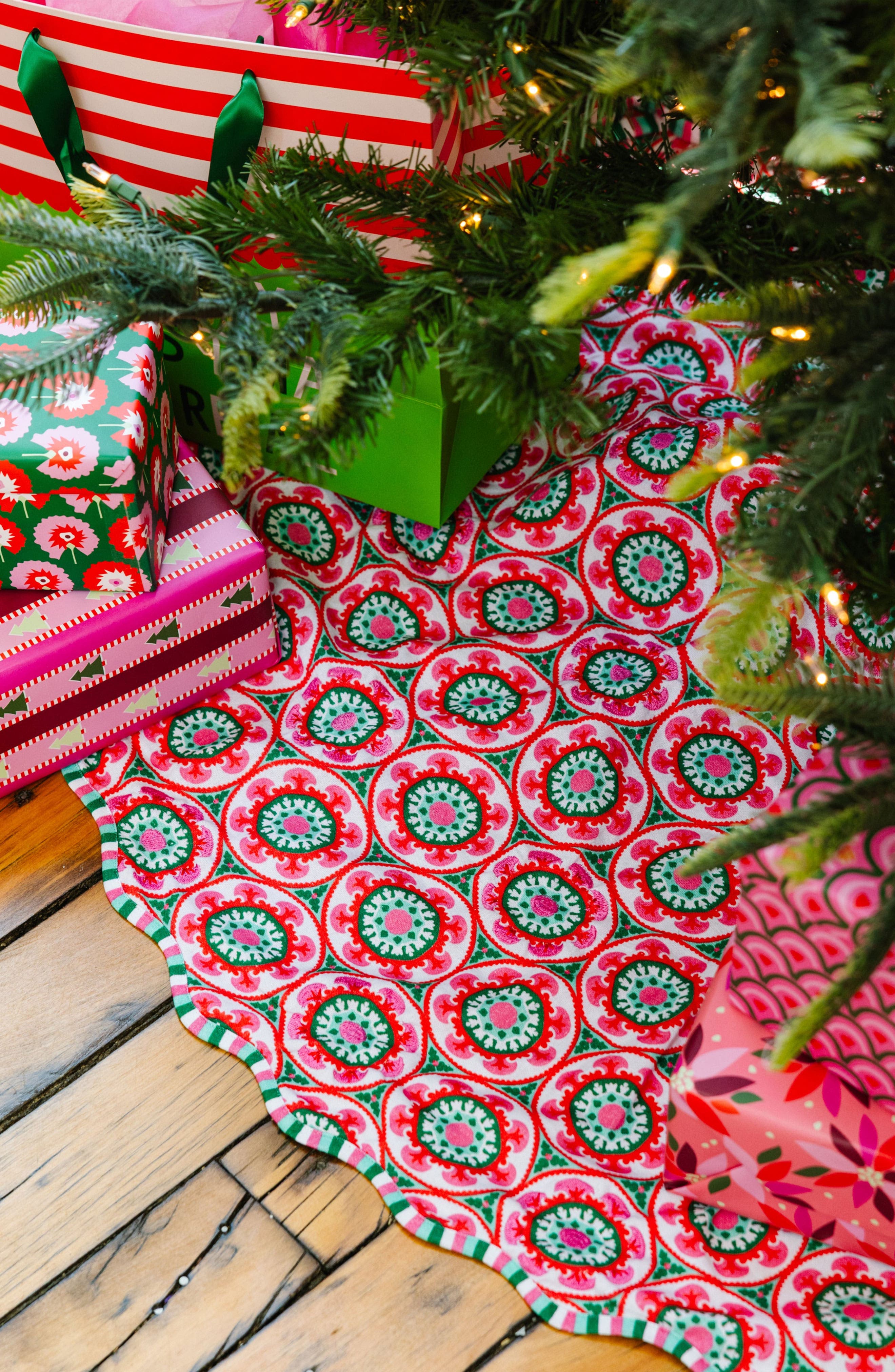 Furbish Suzani Tree Skirt | Nordstrom