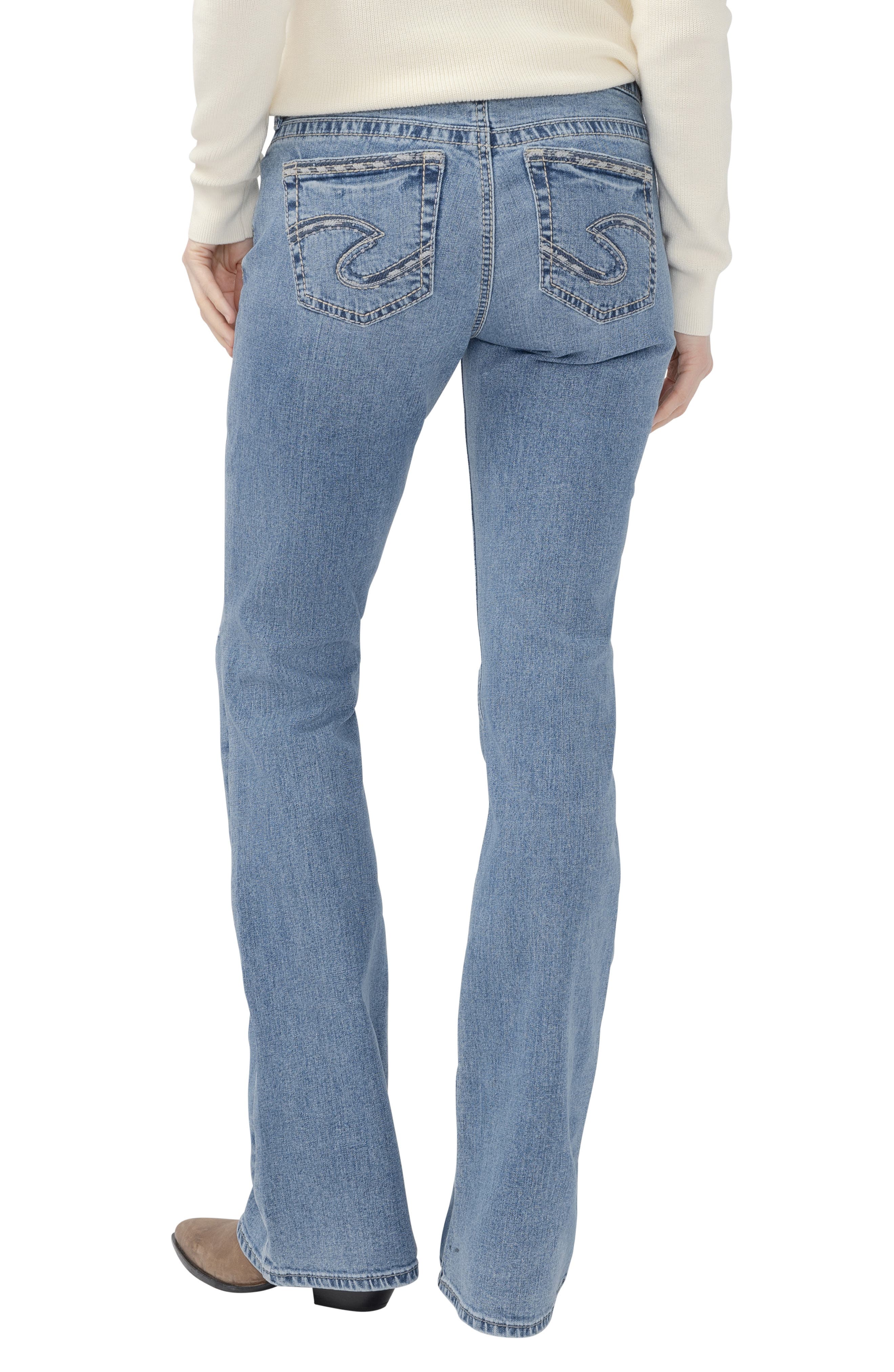 Silver Jeans Co. Suki Ripped Bootcut Jeans (Women) | Nordstrom