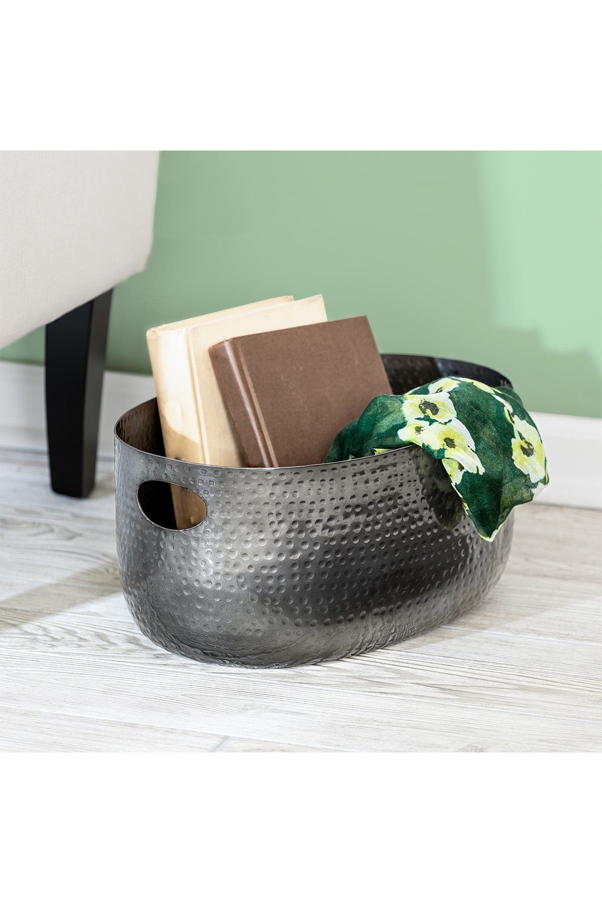 HONEY-CAN-DO Hammered Black Tub - Jumbo | Nordstromrack