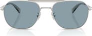 COACH 57mm Pilot Sunglasses
