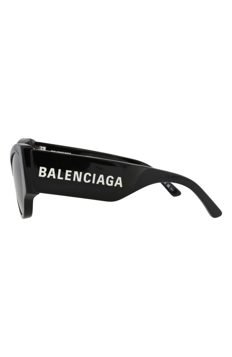 Balenciaga 56mm Cat Eye Sunglasses, Alternate, color, 