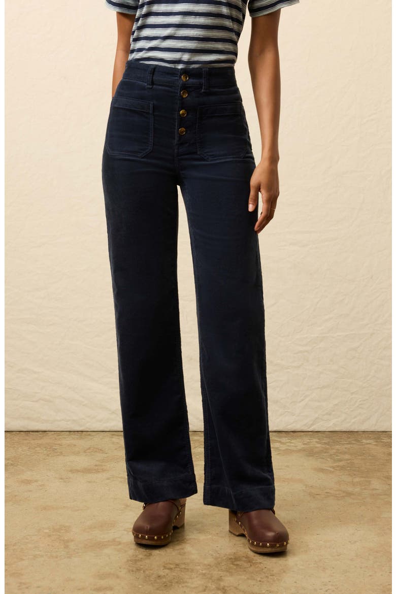 Stretch Corduroy Patch Pocket Pants, Alternate, color, ABYSS NAVY