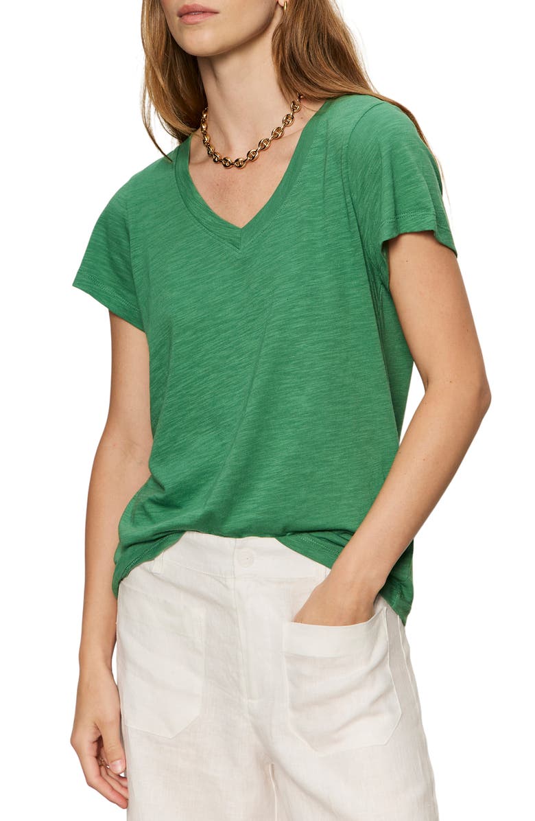 Sanctuary V-Neck T-Shirt, Alternate, color, Green Juice