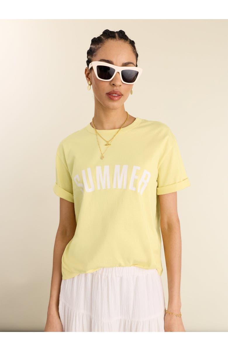Baukjen Kit Printed Crew Neck Relaxed T-Shirt, Main, color,