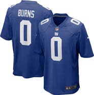 Nike Men's Nike Brian Burns Royal New York Giants Game Player Jersey