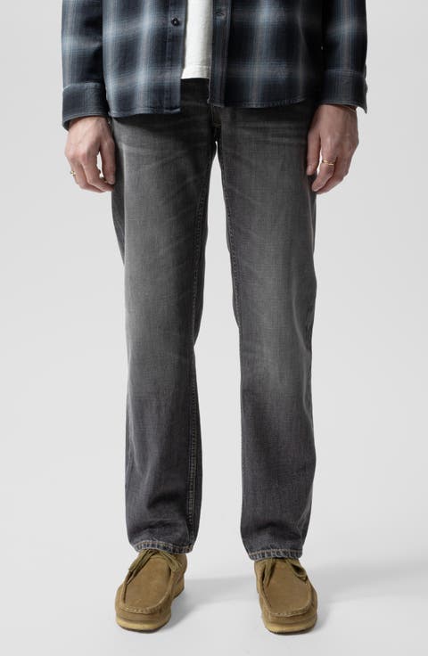 Rad Rufus Straight Leg Jeans (Grey Crosshatch)
