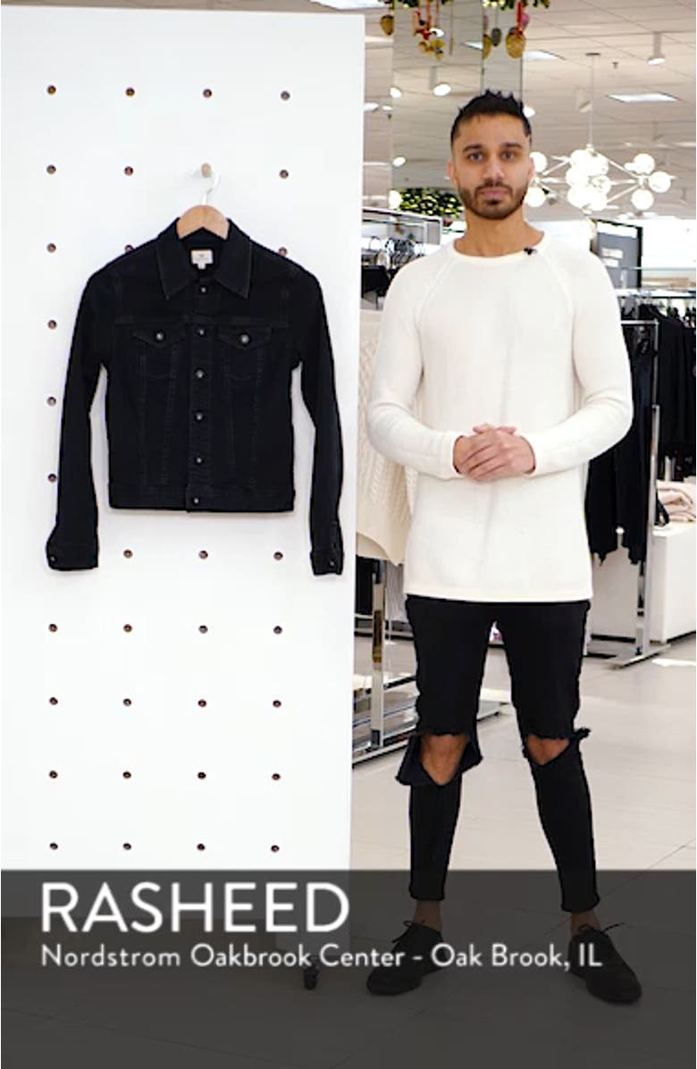 Robyn Crop Denim Jacket, sales video thumbnail