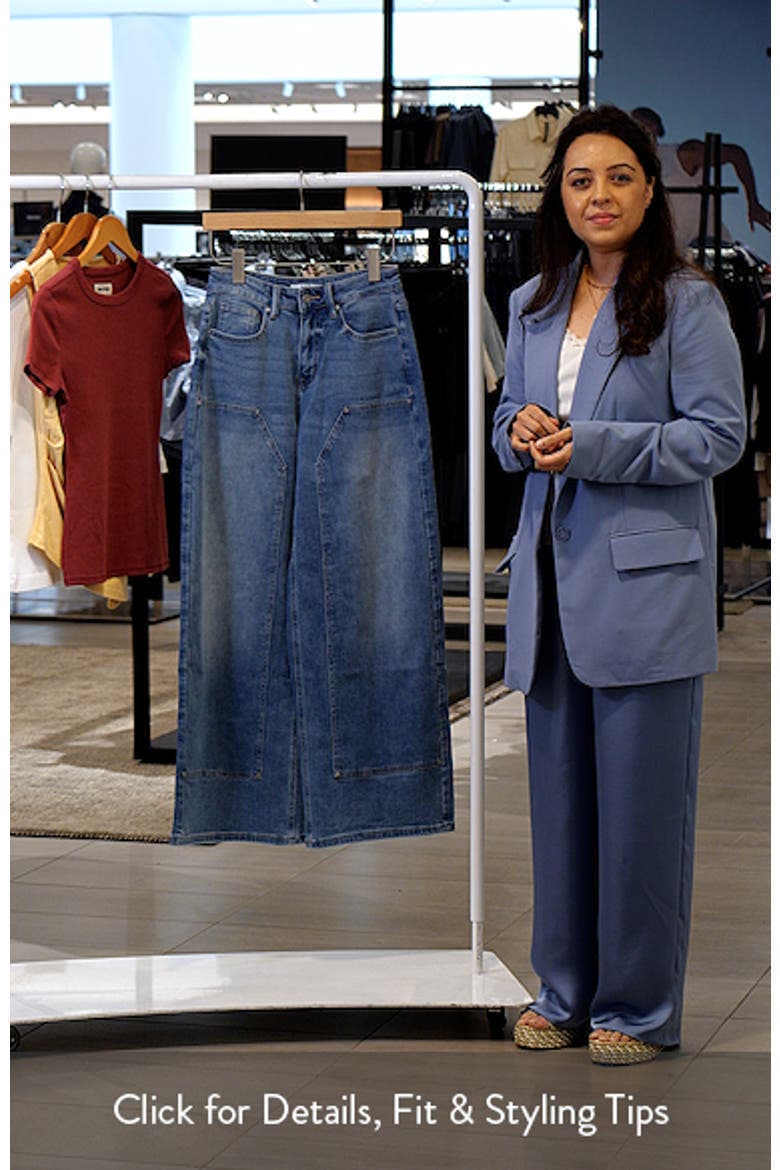 High Waist Barrel Leg Jeans video