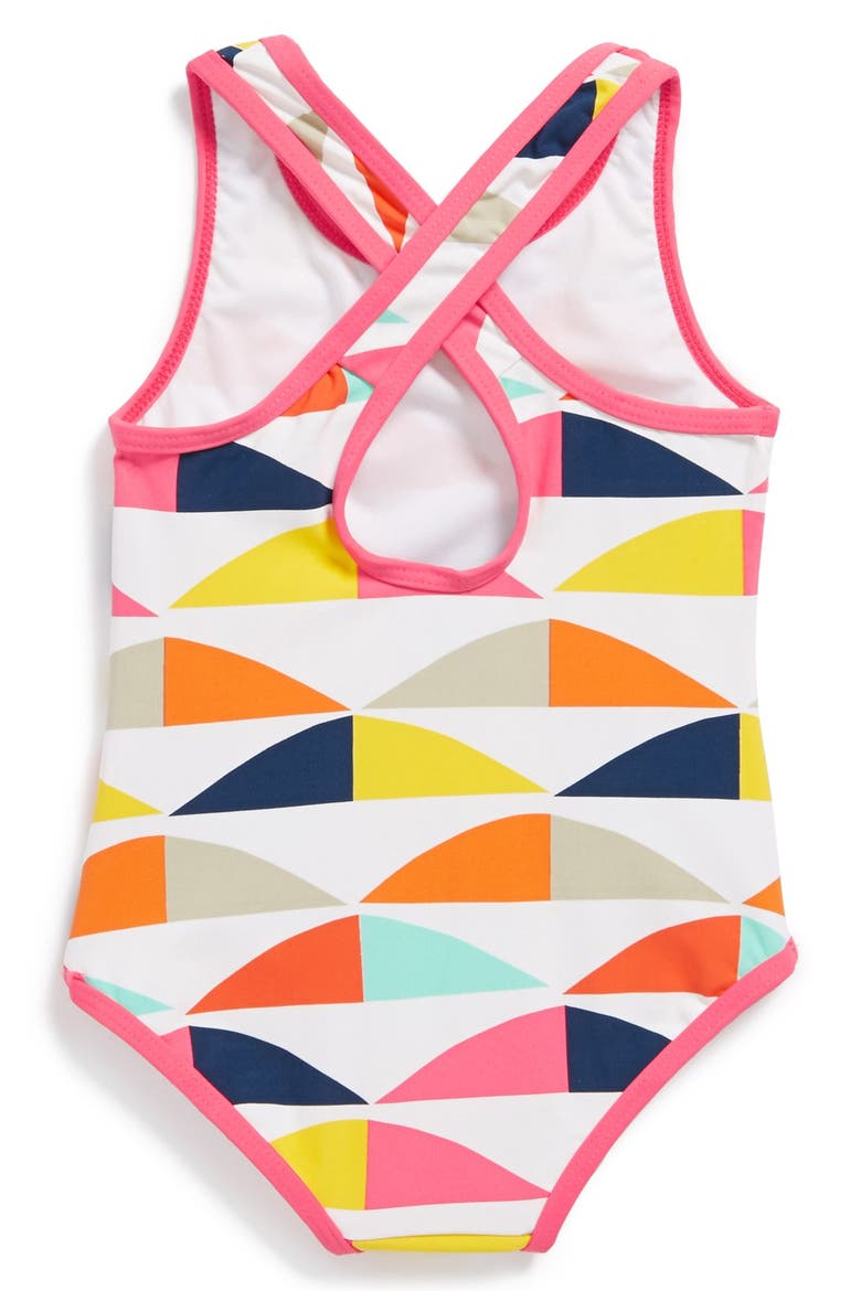 'Polsku' One-Piece Swimsuit, Alternate, color, PINK